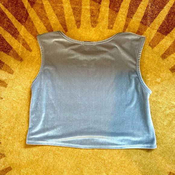 Ripley Rader Ladylike Velvet Crop Top - Size 3 (M/L) - Picture 5 of 10